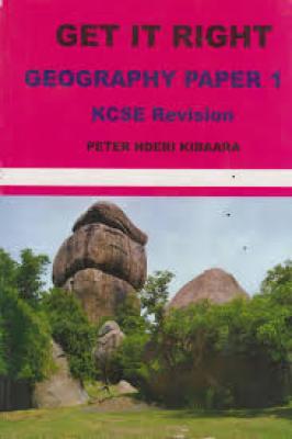 Get It Right Geography Pp1